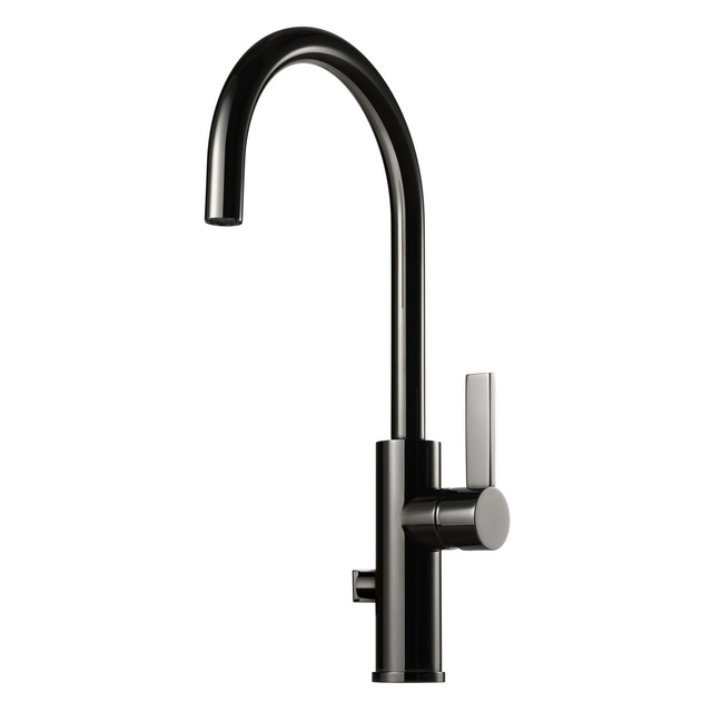 KÖKSBLANDARE ARM184 DM-AVSTÄNGNING BLACK CHROME | Beijerbygg Byggmaterial